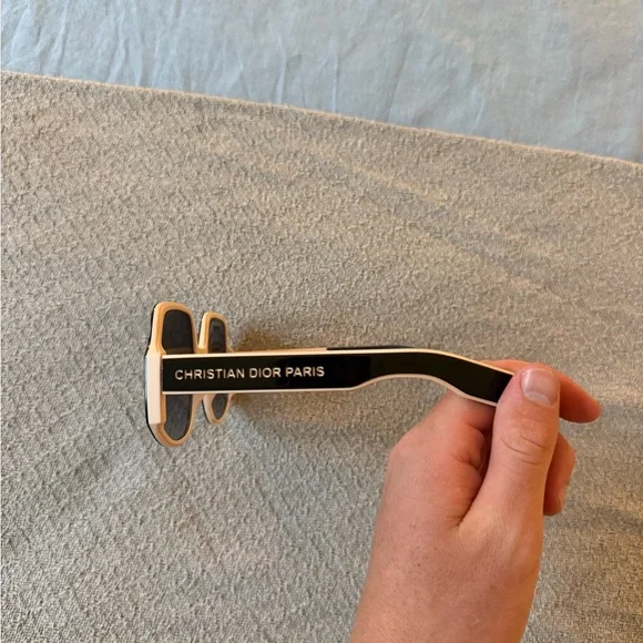 Dior Black and White Sunglasses - Picture 4 of 6